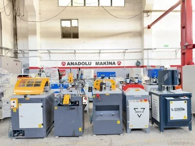 Pvc Makinaları Kıl Kaynaklı Kalıpsız Çıta Kesimli 5 Li Set Bakımlı