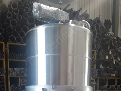 Paslanmaz Aısı 304L Ceket Isıtmalı Karıştırıcı Mikser Tank