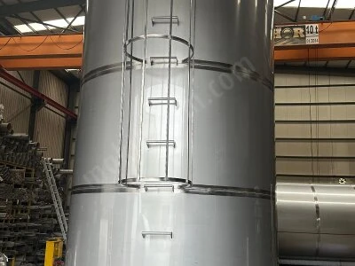 Paslanmaz Çelik Aısı 304L Kalite 30 Tonluk Stok Tankları İmalatı