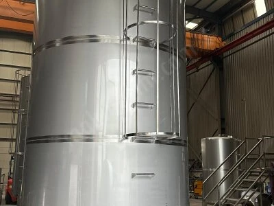 Paslanmaz Çelik Aısı 304L Kalite 30 Tonluk Stok Tankları İmalatı