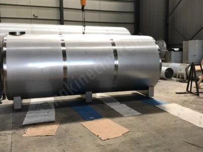 İmalatından Krom Çelik Paslanmaz İçme Suyu Tankı 20 Tonluk Aısı 304L