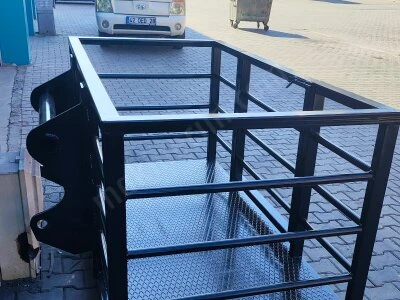 Teleskopik Vinç Ataçmanları Kova Çatal Sepet Kıskaç