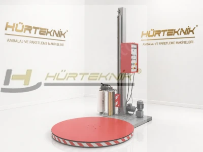 Scale Platform Stretch Wrapping Machine Hss-210T - Pallet Stretch Wrapping Machine