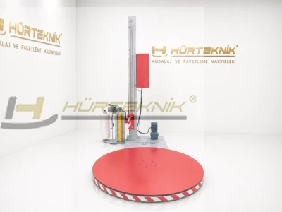 Scale Platform Stretch Wrapping Machine Hss-210T - Pallet Stretch Wrapping Machine