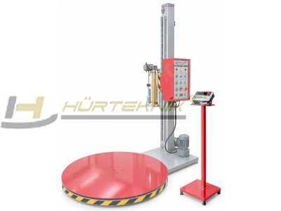 Scale Platform Stretch Wrapping Machine Hss-210T - Pallet Stretch Wrapping Machine