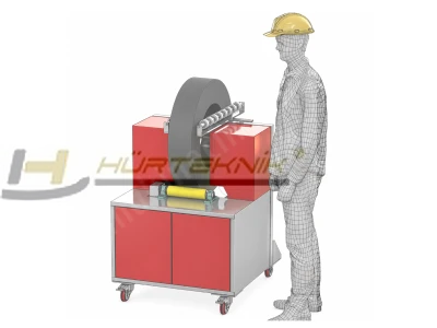 Çember Streçleme Makinesi / Hçs-100 Modeli