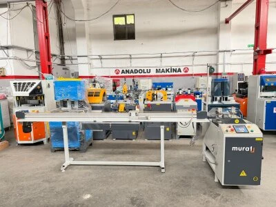 Murat Marka Pvc Çıta Kesme Makinası Bluetooth Bağlantılı Dijital Metrelikli