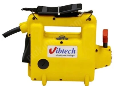 Vibtech Omuz Tipi 3 Hp 4 Mt 58 Mm Yüksek Frekanslı Şişeli Beton Vibratörü