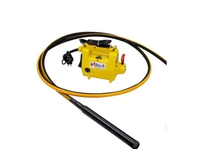 Vibtech Omuz Tipi 3 Hp 4 Mt 58 Mm Yüksek Frekanslı Şişeli Beton Vibratörü