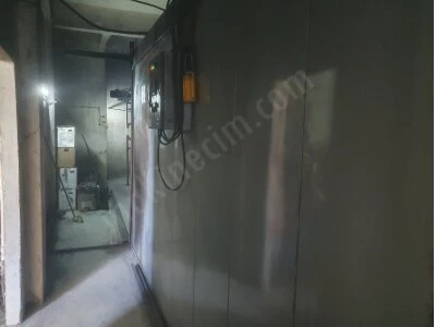 Elektrostatik Toz Boya Tesisi Üstten Konveyörlü
