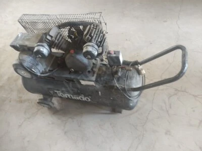 Tornado 100 Litre 220V Çift Pistonlu Hava Kompresörü