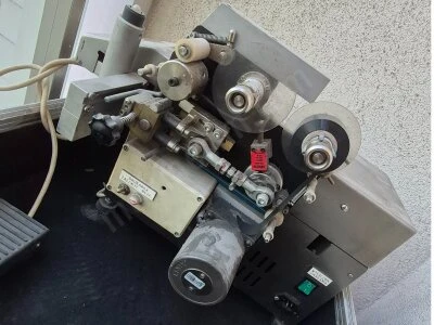Barkod/Tarih Kodlama Etiketleme Makinesi Sıcak Baskı Pedallı