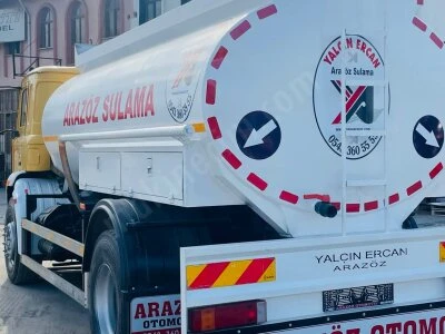 Kiralık Arazöz Su Tankeri