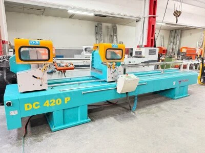 Yılmaz Alüminyum Çift Kafa Kesim Hidroçek Soğutma 420 Mm Testereli