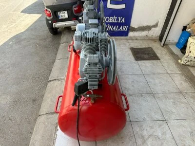 Aras 500 Litre 4 Hp Çift Motorlu 6 Kafalı Kompresör