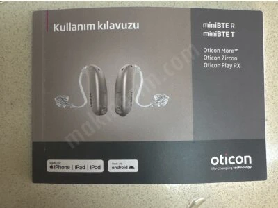 Otıcon Zırcon 2Mınıbtet C090 Çift İşitme Cihazı – Sıfır Ayarında – Garantili