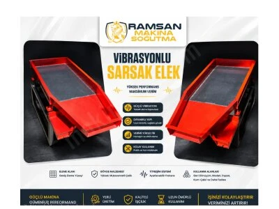 Vibrasyonlu Sarsak Elek