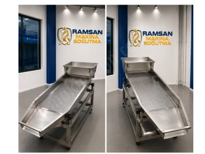Vibrasyonlu Sarsak Elek Ramsan Maskina Soğutma