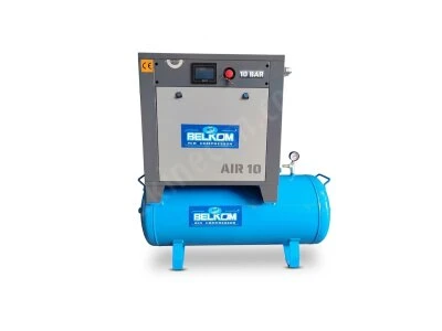 Kuyu Temizleme İşi Yapanlara 200 Litre 10 Hp Vidalı Kompresör