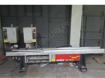 Kaban Ma 2010 Açılı Köşe Kaynak - Lc 2010 Üç Frezeli Su Tahliye - De4050 Manuel Üçlü Delme Freze Pvc Makina 3 Lü Seti
