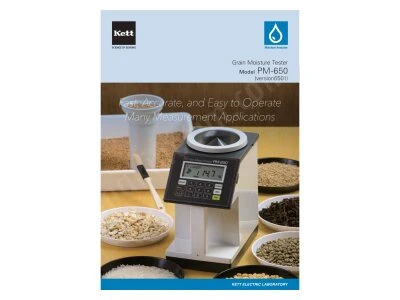 Kett Pm-650 Tahıl Nem ve Hacim Ağırlığı Ölçüm Cihazı