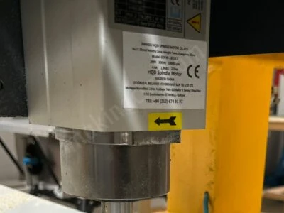 Satılık Üstündağ Cnc Router – 3 Eksen – 2,2 Kw – Otomatik Yağlama
