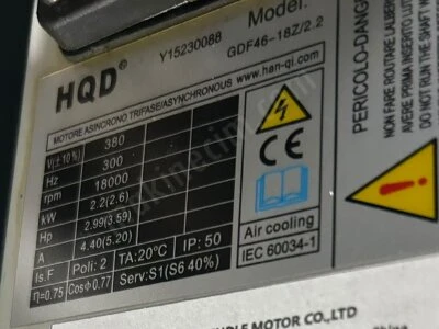 Satılık Üstündağ Cnc Router – 3 Eksen – 2,2 Kw – Otomatik Yağlama