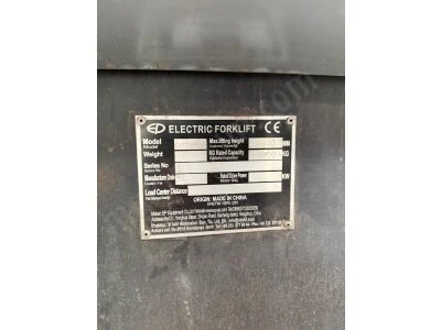 3 Ton Elektrikli Forklift