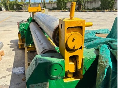 2022 Model 3 Top Sac Bükme Makinası Silindir Büküm Kalınlık 16Mm Genişlik 2.5 Metre