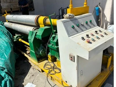 2022 Model 3 Top Sac Bükme Makinası Silindir Büküm Kalınlık 16Mm Genişlik 2.5 Metre