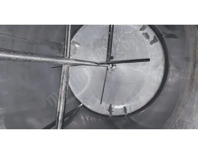 Karıştırıcılı Paslanmaz 2 Ton Tank, Ceket Isıtmalı, Üstten Motorlu Rezistans Dahil