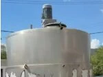 Paslanmaz Aısı 304 Kalite 10 Tonluk Ceket Isıtmalı Rezisatnslı Karıştırıcılı Mikser Tank