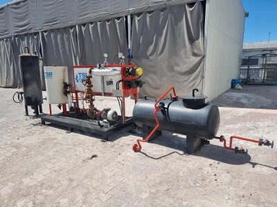 Sıfır Ayarında 84 Kw Kızgın Yağ Kazanı Elektrikli