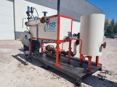 Sıfır Ayarında 84 Kw Kızgın Yağ Kazanı Elektrikli