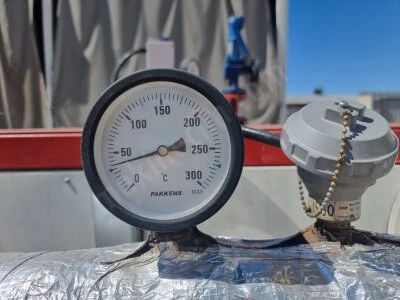Sıfır Ayarında 84 Kw Kızgın Yağ Kazanı Elektrikli