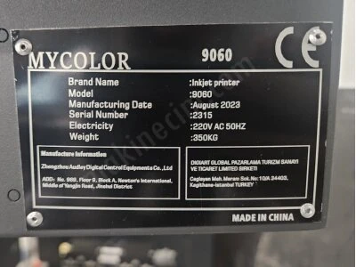 Satılık - Audley Uv 90X60 Makina