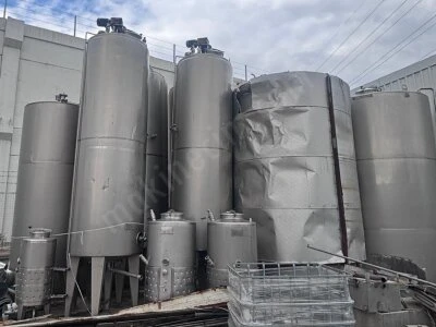 Çift Cidarlı, Karıştırıcılı Paslanmaz Silindir Tanklar