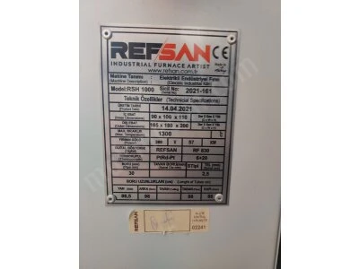 Refsan Rs1000 Seramik Fırını