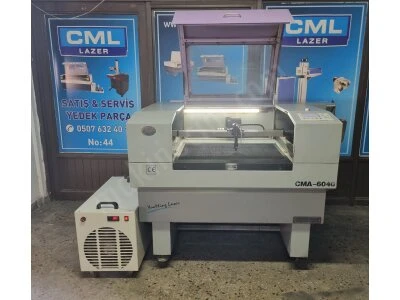 Lazer Kesim Makinesi 60X40Cm 60W Tuplu