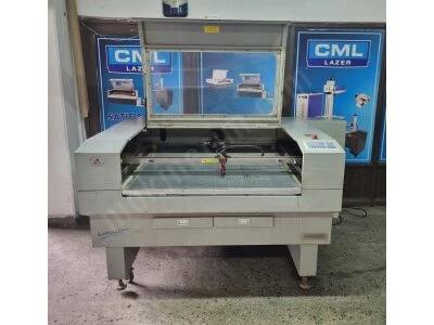 100X80Cm Lazer Kesim Makinesi 130-150W Tuplu Ruida 6445