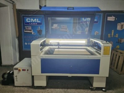 120X90Cm Lazer Kesim Makinesi 130-150W Tuplu