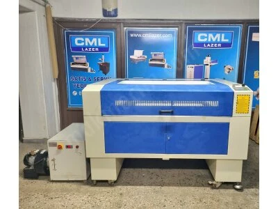 120X90Cm Lazer Kesim Makinesi 130-150W Tuplu