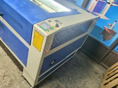 120X90Cm Lazer Kesim Makinesi 130-150W Tuplu