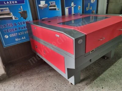 Cift Kafa Lazer Kesim Makinesi 130X90Cm 100-120W Tuplu