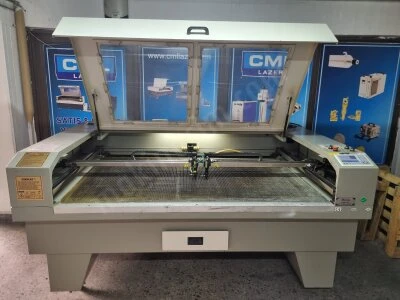 Cift Kafa 160X100Cm Lazer Kesim Makinesi 130-150W Tuplu