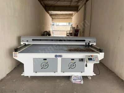 Çift Kafa 220X330Cm Lazer Kesim Makinesi 130-150W Tuplu