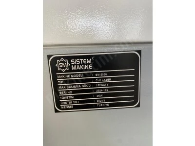 Çift Kafa 220X330Cm Lazer Kesim Makinesi 130-150W Tuplu