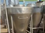 2.El Paslanmaz Çelik 750 Litre Hunili Tekerlekli Tank