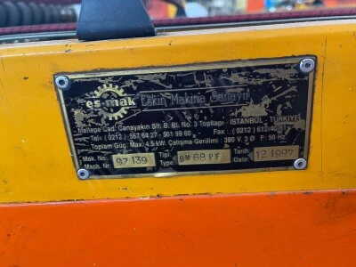 Es-Mak (Eskin Makina) Bm 68 Pf Otomatik Poşet Kesme Makinası (60 Cm) - 90.000 Tl