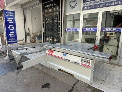 Esmak 2800 Çizicili Çizerli Yatar Daire Testere Makinası Komple Revizyonlu 2.80